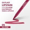 imageCOVERGIRL Outlast 05 AllStar Lipstain Smooth Application Precise PenLike Tip TransferProof Satin Stained Finish Vegan Formula 006oz05 AllStar