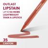 imageCOVERGIRL Outlast 05 AllStar Lipstain Smooth Application Precise PenLike Tip TransferProof Satin Stained Finish Vegan Formula 006oz25 Tangelo