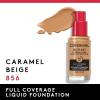 imageCovergirl Outlast Extreme Wear 3in1 Full Coverage Liquid Foundation SPF 18 Sunscreen Fair Ivory 1 Fl OzCaramel Beige