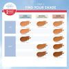 imageCovergirl Outlast Extreme Wear 3in1 Full Coverage Liquid Foundation SPF 18 Sunscreen Fair Ivory 1 Fl OzNatural Tan