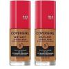 imageCovergirl Outlast Extreme Wear 3in1 Full Coverage Liquid Foundation SPF 18 Sunscreen Fair Ivory 1 Fl OzTawny