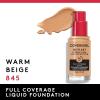 imageCovergirl Outlast Extreme Wear 3in1 Full Coverage Liquid Foundation SPF 18 Sunscreen Fair Ivory 1 Fl OzWarm Beige