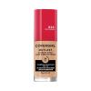 imageCovergirl Outlast Extreme Wear 3in1 Full Coverage Liquid Foundation SPF 18 Sunscreen Fair Ivory 1 Fl OzBuff Beige