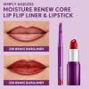 imageCOVERGIRL Simply Ageless Lip Flip Liner Loving Rose Pack of 1Brave Burgundy