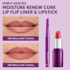 imageCOVERGIRL Simply Ageless Lip Flip Liner Loving Rose Pack of 1Brilliant Coral