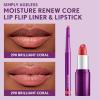 imageCOVERGIRL Simply Ageless Lip Flip Liner Loving Rose Pack of 1Brilliant Coral