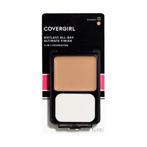 imageCovergirl Outlast AllDay Ultimate Finish 3in1 Foundation Makeup Creamy Natural 04 OunceCLASSIC TAN