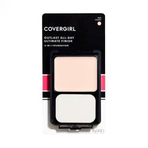 imageCovergirl Outlast AllDay Ultimate Finish 3in1 Foundation Makeup Creamy Natural 04 OunceIVORY