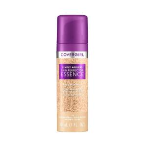 imageCovergirl Simply Ageless Skin Perfector Essence Foundation 30 LightMediumTinted Skincare Makeup Hybrid Sheer Tint Radiant Finish Glowy Finish Vegan Formula 10oz25 LightNeutral
