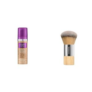 imageCovergirl Simply Ageless Skin Perfector Essence Foundation 30 LightMediumTinted Skincare Makeup Hybrid Sheer Tint Radiant Finish Glowy Finish Vegan Formula 10oz45 MediumOlive