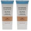 imageCOVERGIRL  Clean Matte BB Cream OilFree LongLasting Sensitive Skin Lightweight 100 CrueltyFreeMedium  540