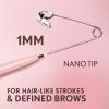 imageCovergirl Clean Fresh Brow Nano 400 Soft Brown Eyebrow Pencil UltraPrecise Tip Waterproof TransferResistant BuiltIn Spoolie Vegan Formula 0001ozBlonde