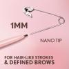 imageCovergirl Clean Fresh Brow Nano 400 Soft Brown Eyebrow Pencil UltraPrecise Tip Waterproof TransferResistant BuiltIn Spoolie Vegan Formula 0001ozMedium Brown