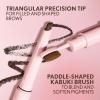imageCovergirl Clean Fresh Brow Filler Pomade 700 Black Brown Eyebrow Pencil UltraPrecise Tip Creamy Formula Highly Pigmented Soft Matte Finish Vegan Formula 0007ozMedium Brown