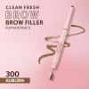 imageCovergirl Clean Fresh Brow Filler Pomade 700 Black Brown Eyebrow Pencil UltraPrecise Tip Creamy Formula Highly Pigmented Soft Matte Finish Vegan Formula 0007ozAuburn