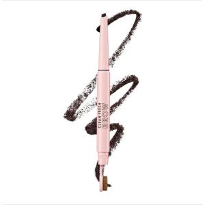 imageCovergirl Clean Fresh Brow Filler Pomade 700 Black Brown Eyebrow Pencil UltraPrecise Tip Creamy Formula Highly Pigmented Soft Matte Finish Vegan Formula 0007ozBlack Brown