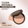 imageCovergirl Clean Invisible Pressed Powder Lightweight Breathable Vegan Formula Warm Nude 158 038oz130  Classic Beige
