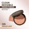 imageCovergirl Clean Invisible Pressed Powder Lightweight Breathable Vegan Formula Warm Nude 158 038oz135  Medium Light