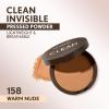imageCovergirl Clean Invisible Pressed Powder Lightweight Breathable Vegan Formula Warm Nude 158 038oz158  Warm Nude