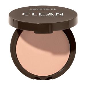 imageCovergirl Clean Invisible Pressed Powder Lightweight Breathable Vegan Formula Warm Nude 158 038oz130  Classic Beige