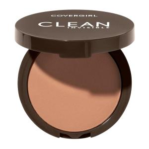 imageCovergirl Clean Invisible Pressed Powder Lightweight Breathable Vegan Formula Warm Nude 158 038ozSoft Honey