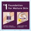 imageCOVERGIRL ampamp Olay Simply Ageless 3in1 Liquid Foundation Matte Finish Hyaluronic ampamp Vitamin C Formula 220 Creamy Natural 1 Count270  Toasted Almond