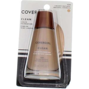 imageCOVERGIRL Clean Normal Skin Foundation 120 Creamy Natural