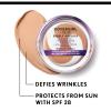 imageCOVERGIRL ampamp Olay Simply Ageless Instant WrinkleDefying Foundation Creamy Natural 044 Fl Oz Pack of 1245 Warm Beige