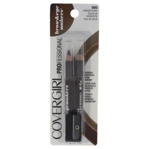imageCOVERGIRL  Easy Breezy Brow Fill  Define Brow Pencil Sharpener Included LongLasting Deeply Pigmented Blendable Formula 100 CrueltyFree1 Count Pack of 1