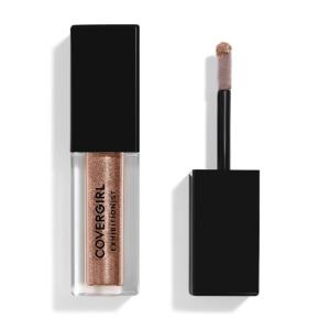 imageCOVERGIRL Exhibitionist Liquid Glitter Eyeshadow Shimmer Eyeshadow 013 Fl Oz Eyeshadow Eyeshadow Makeup Liquid Eyeshadow Smooth Lightweight Quick DryAt First Blush