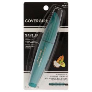imageCovergirl Flourish Blast Mascara Very Black 800 04 OunceBROWN