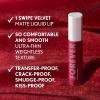 imageCovergirl Outlast Forever Velvet Pigment 550 Sashay Spice Matte Lipstick Vegan Formula Easy to Use Glides on Effortlessly LongLasting Perfect Color 030oz550 Sashay Spice