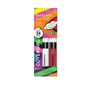 imageCOVERGIRL Pride Outlast AllDay Lip Color With Topcoat Brazen RaisinBrazen Raisin