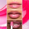 imageCOVERGIRL Clean Fresh Yummy Plumper Lip Gloss 840 Be Chill My Heart Shiny Vegan Formula Easy to Apply Minty Flavor 033ozMy Strawbooty  Intense Black