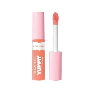 imageCOVERGIRL Clean Fresh Yummy Gloss Daylight Collection Lip Gloss Hydrating Glossy Shine Vegan Formula Sunshine Rays 20 033oz250 Peach Out