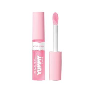 imageCOVERGIRL Clean Fresh Yummy Plumper Lip Gloss 840 Be Chill My Heart Shiny Vegan Formula Easy to Apply Minty Flavor 033oz150 Sugar Poppy