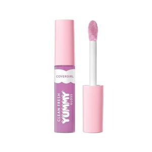 imageCOVERGIRL Clean Fresh Yummy Plumper Lip Gloss 840 Be Chill My Heart Shiny Vegan Formula Easy to Apply Minty Flavor 033oz200 LaughVender
