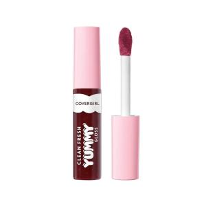 imageCOVERGIRL Clean Fresh Yummy Plumper Lip Gloss 840 Be Chill My Heart Shiny Vegan Formula Easy to Apply Minty Flavor 033oz300 Acai You Later