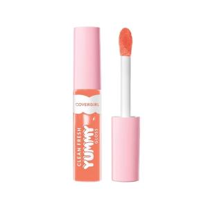 imageCOVERGIRL Clean Fresh Yummy Plumper Lip Gloss 840 Be Chill My Heart Shiny Vegan Formula Easy to Apply Minty Flavor 033oz550 My Main Squeeze