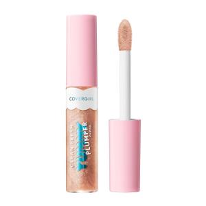 imageCOVERGIRL Clean Fresh Yummy Plumper Lip Gloss 840 Be Chill My Heart Shiny Vegan Formula Easy to Apply Minty Flavor 033ozPlumper  720 Like You A ChocoLot