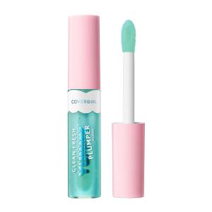imageCOVERGIRL Clean Fresh Yummy Plumper Lip Gloss 840 Be Chill My Heart Shiny Vegan Formula Easy to Apply Minty Flavor 033ozPlumper  780 Freeze The Day