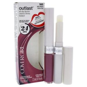 imageCOVERGIRL Outlast AllDay Lip Color With Topcoat Blushed MauvePink Delight