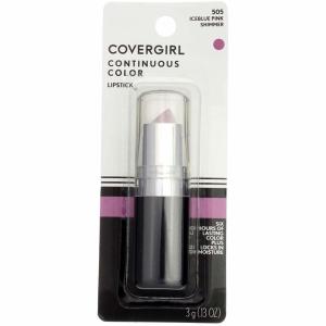 imageCOVERGIRL Continuous Color Lipstick Its Your Mauve 030 013 oz packaging may varyIceblue Pink 505